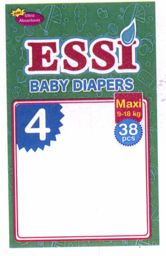 Paraqitja e markës ESSI BABY DIAPERS