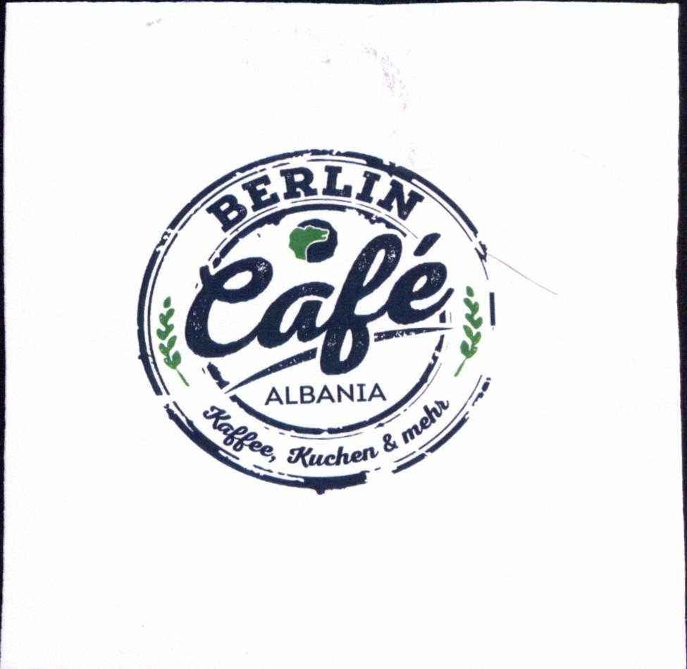 Paraqitja e markës BERLIN
Cafe