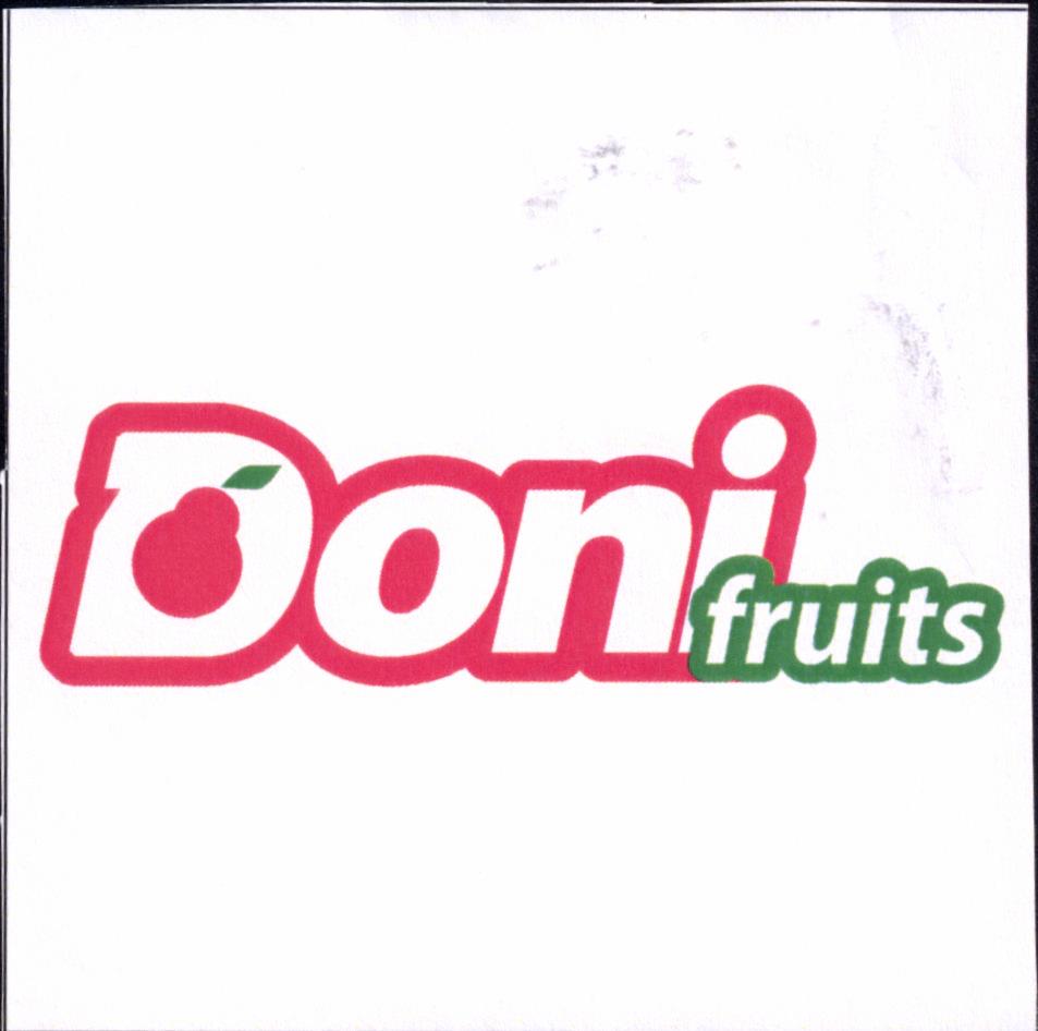 Paraqitja e markës Doni Fruits