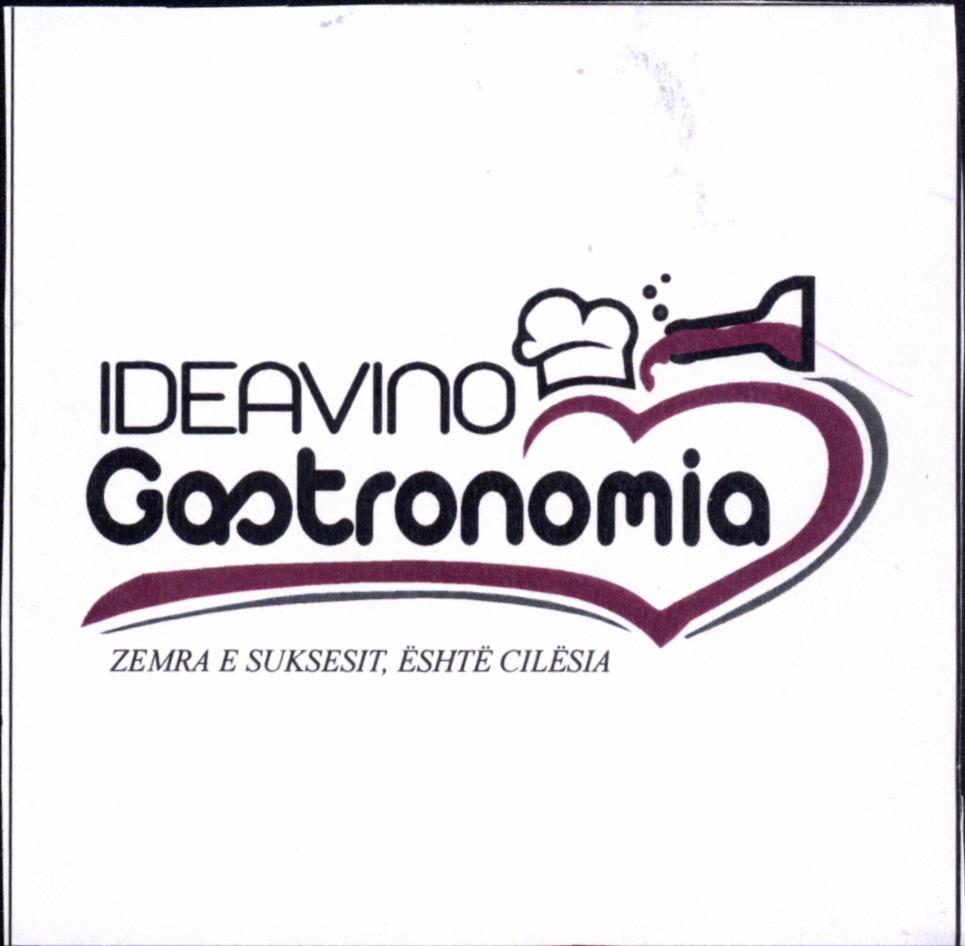 Paraqitja e markës IDEAVINO GASTRONOMIA