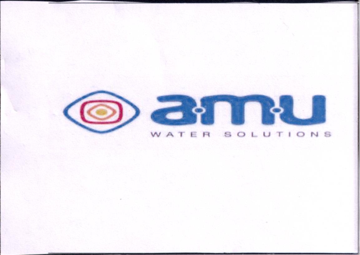 Paraqitja e markës amu WATER SOLUTIONS
