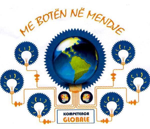 Paraqitja e markës KOMPETENCA GLOBALE, ME BOTEN NE MENDJE