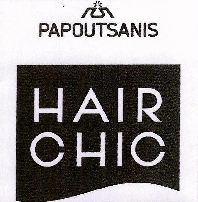 Paraqitja e markës Papoutsanis Hair Chic