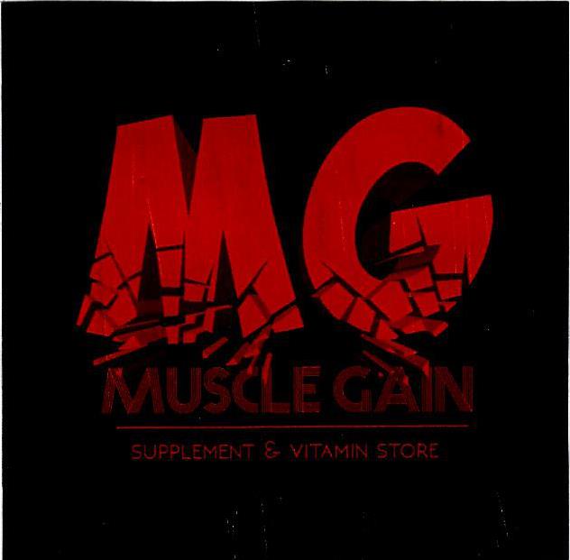 Paraqitja e markës MG MUSCLE GAIN
