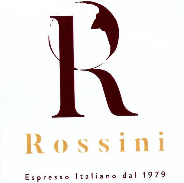 Paraqitja e markës R Rossini Espresso Italiano dal 1979