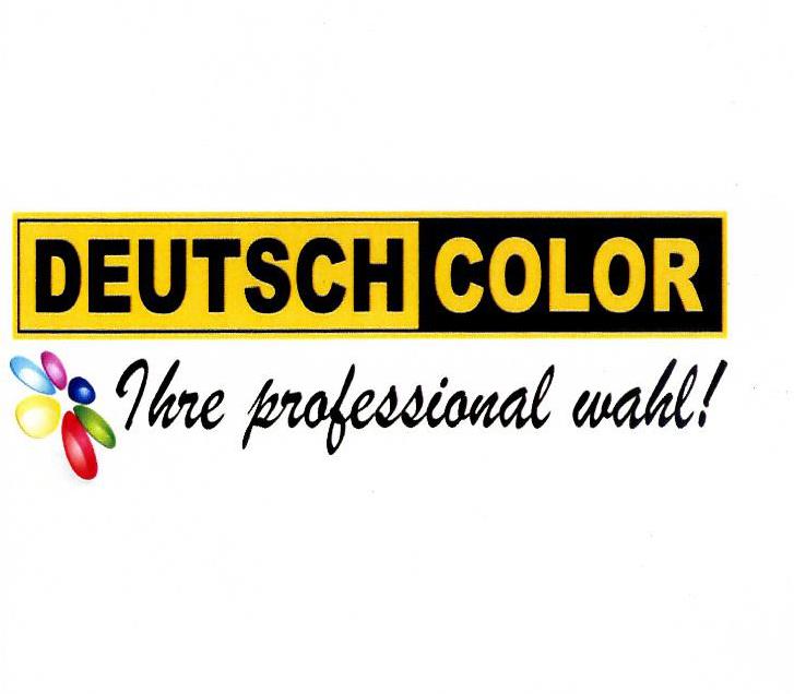 Paraqitja e markës DEUTSCHCOLOR Ihre professional wahl