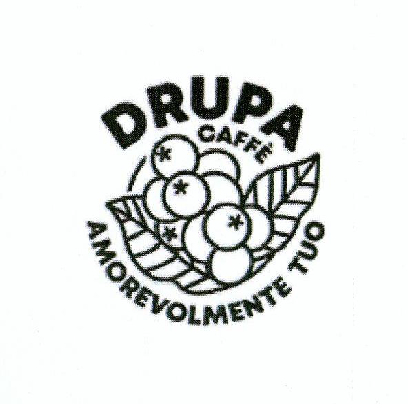 Paraqitja e markës Drupa Caffe Amorevolmente Tuo