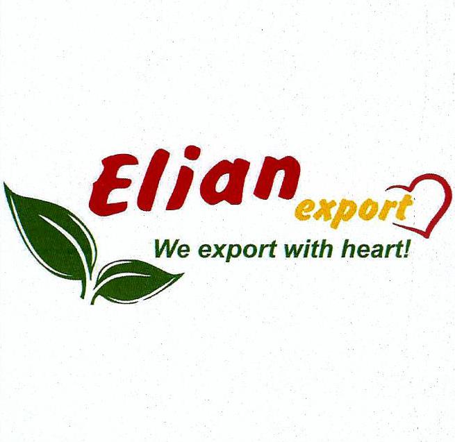Paraqitja e markës Elian export We export with heart