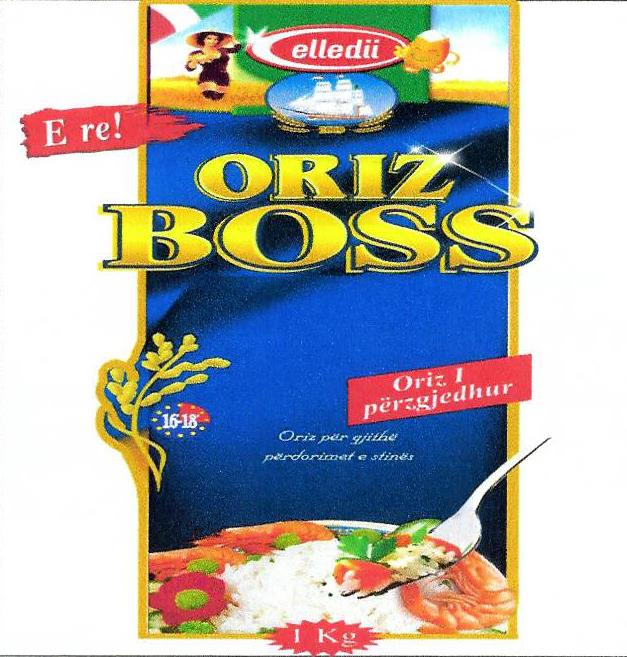 Paraqitja e markës ORIZ BOSS, elledii