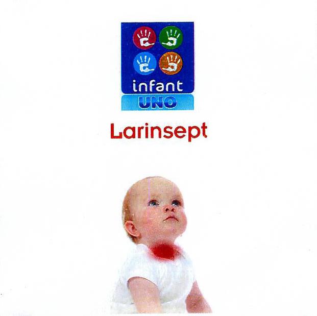 Paraqitja e markës INFANT UNO Larinsept