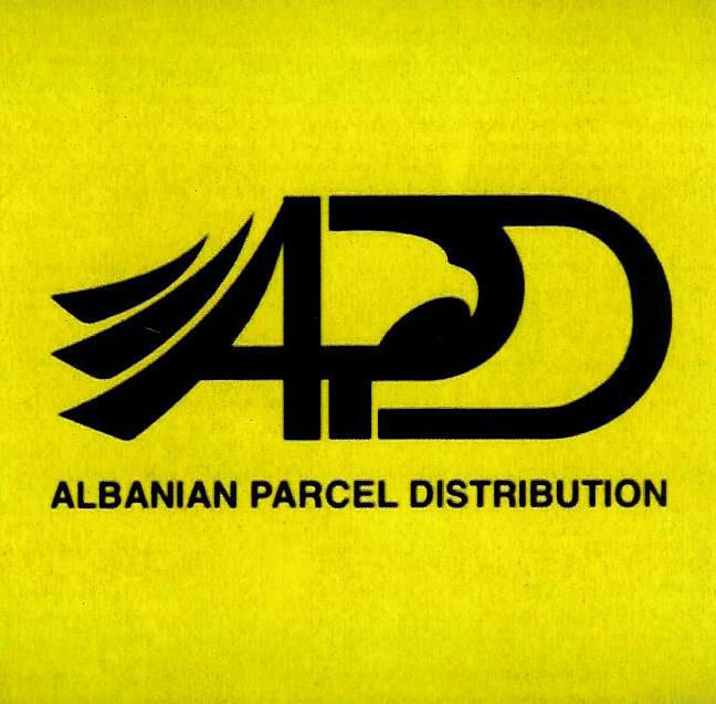 Paraqitja e markës APD Albania Parcel Distribution