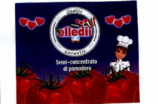 Paraqitja e markës ELLEDII Semi-concentrato di pomodoro