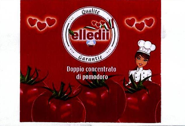 Paraqitja e markës ELLEDII Doppio concentrato di pomodoro