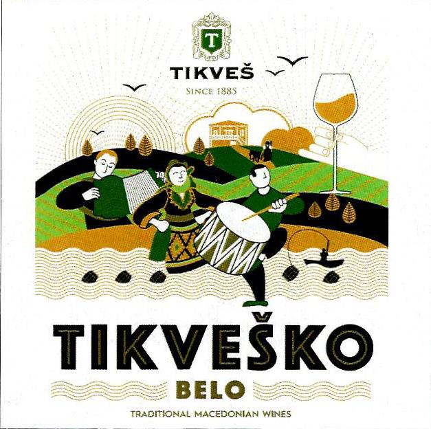 Paraqitja e markës TIKVEŠKO BELO TIKVEŠ T