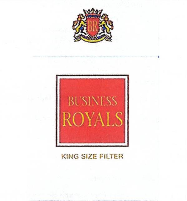Paraqitja e markës BR BUSINESS ROYALS KING SIZE FILTER