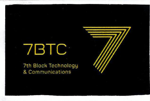 Paraqitja e markës 7BTC 7th Block Technology & Communications