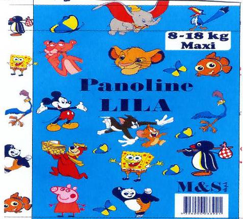 Paraqitja e markës Panoline LILA M&S