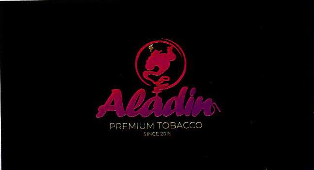 Paraqitja e markës Aladin premium tobacco since 2015
