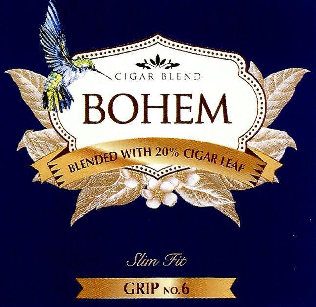 Paraqitja e markës BOHEM GRIP NO.6