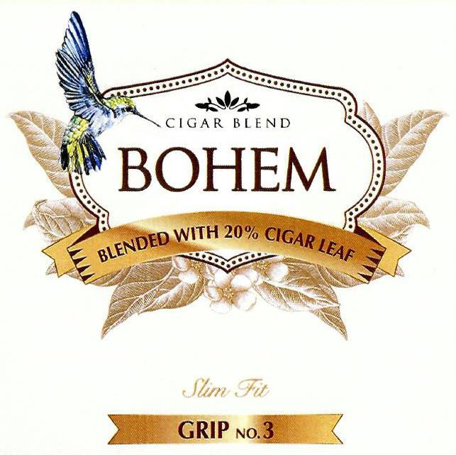 Paraqitja e markës BOHEM GRIP NO.3