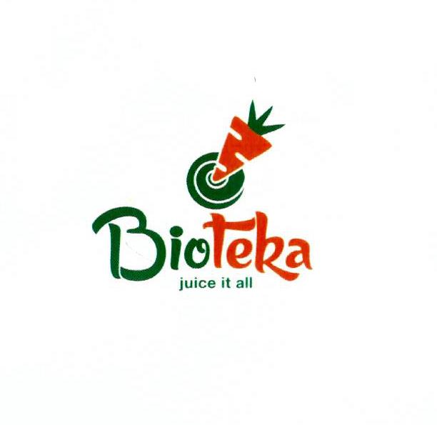 Paraqitja e markës Bioteka juice it all