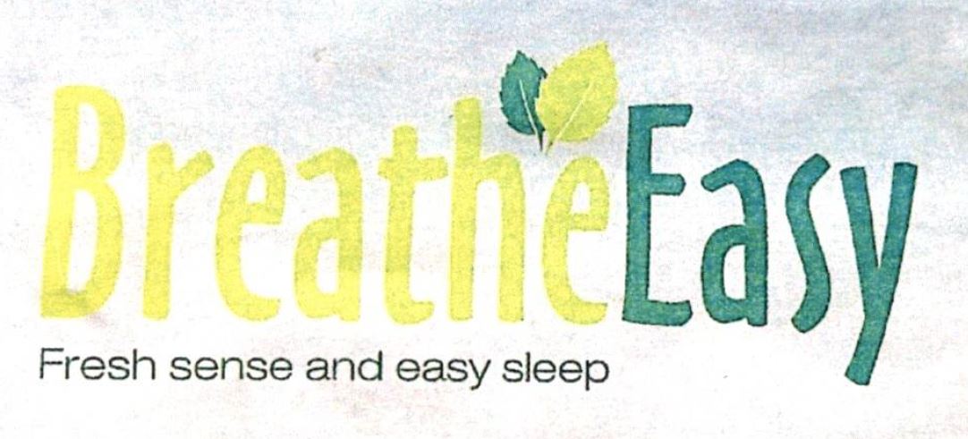 Paraqitja e markës BREATHE EASY Fresh sense and easy sleep