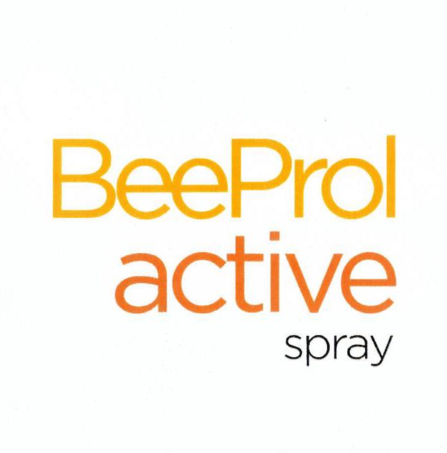 Paraqitja e markës BeeProl active spray