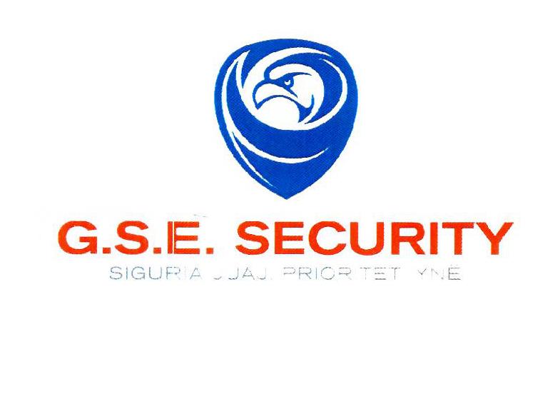 Paraqitja e markës G.S.E. SECURITY SIGURIA JUAJ, PRIORITETI YNE