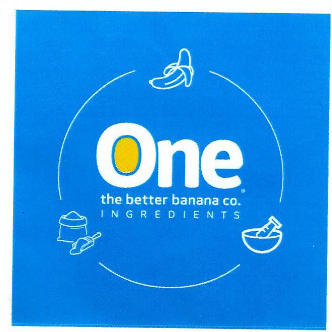 Paraqitja e markës One the better banana co. INGREDIENTS
