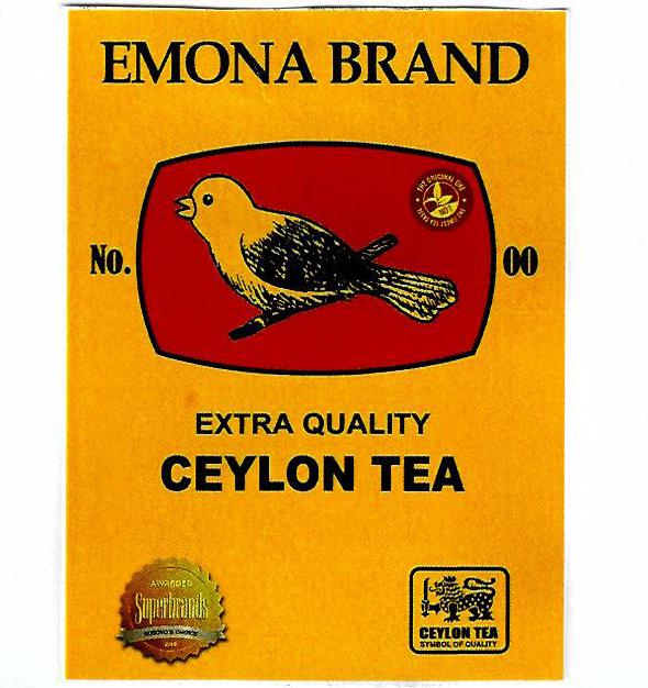 Paraqitja e markës EMONA BRAND EXTRA QUALITY CEYLON TEA