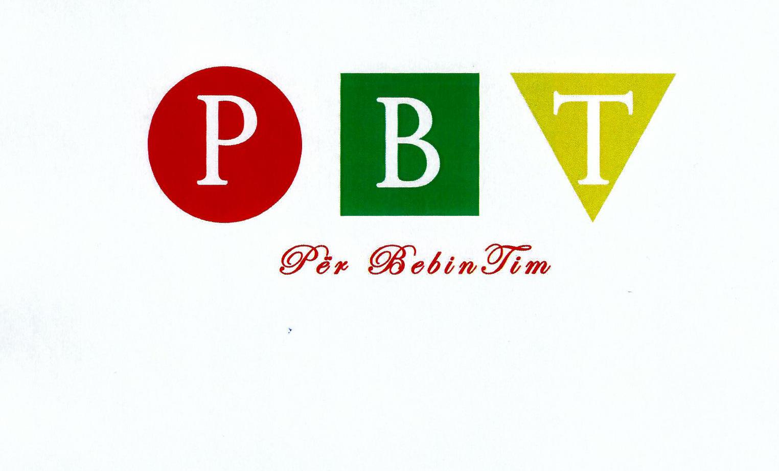Paraqitja e markës PBT Per Bebin Tim