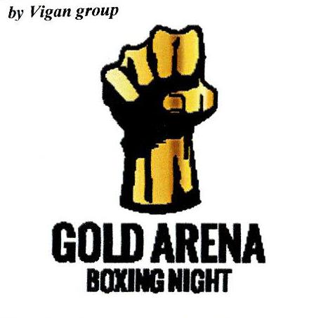 Paraqitja e markës Gold Arena, boxing night, by Vigan Group