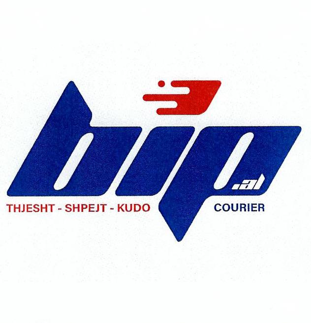 Paraqitja e markës BIP.al Thjesht-Shpejt-Kudo courier