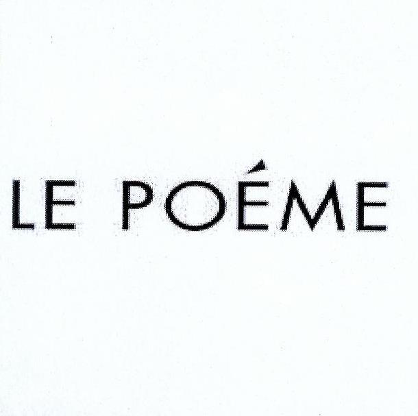 Paraqitja e markës LE POÉME