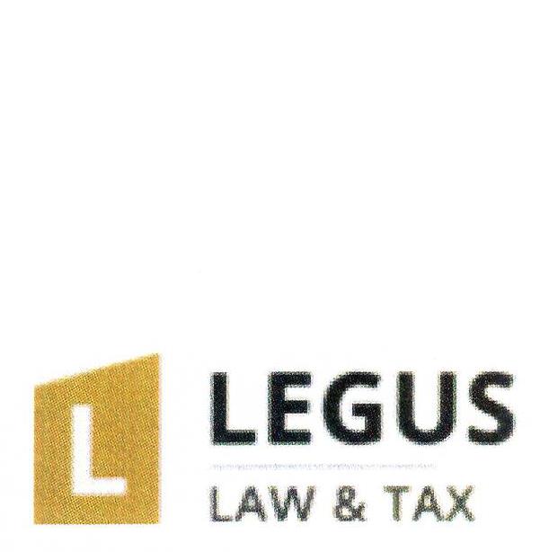 Paraqitja e markës L LEGUS LAW & TAX