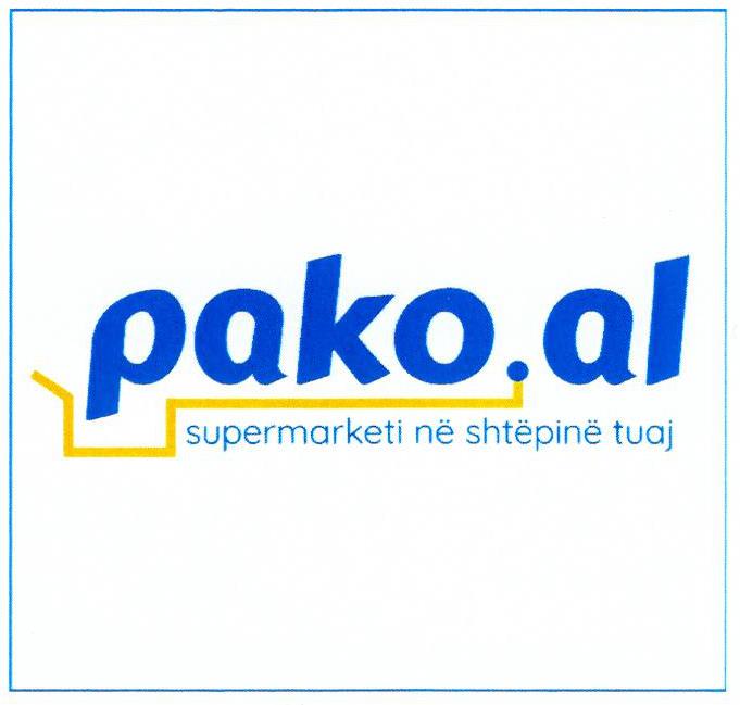 Paraqitja e markës pako.al supermarketi në shtëpinë tuaj
