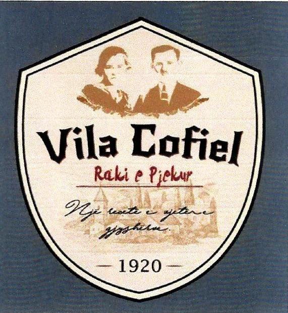 Paraqitja e markës VILA COFIEL RAKI E PJEKUR