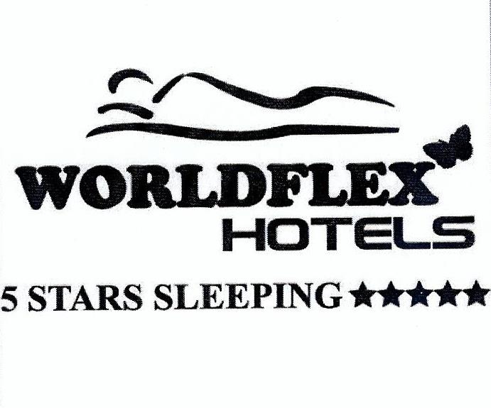 Paraqitja e markës WORLDFLEX HOTELS 5 STARS SLEEPING