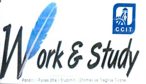 Paraqitja e markës WORK & STUDY CCIT