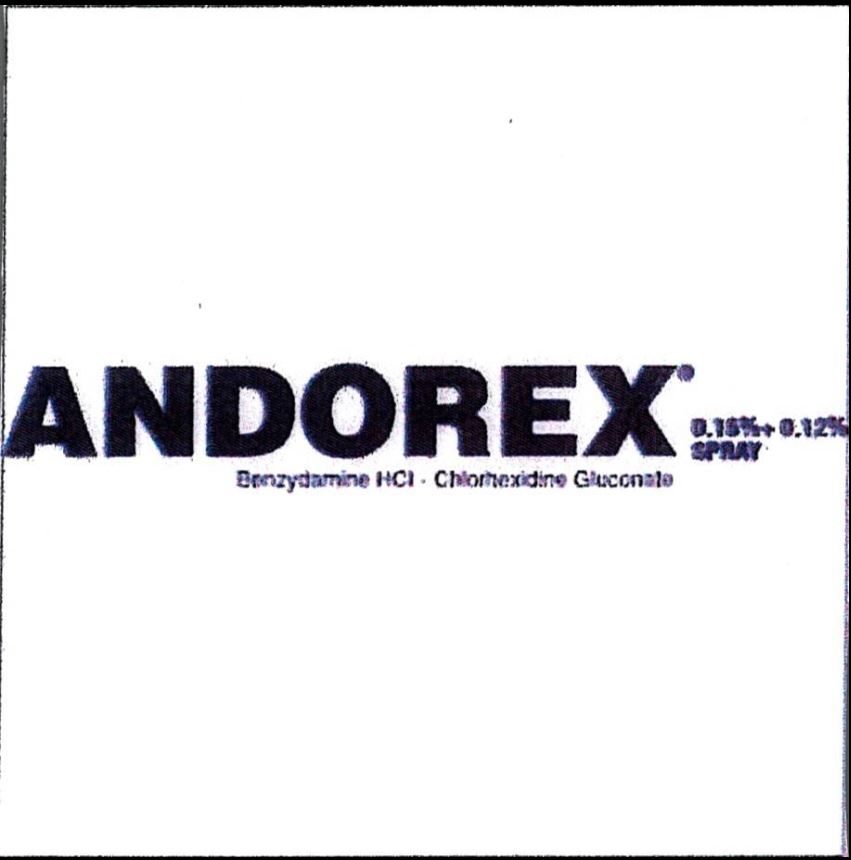 Paraqitja e markës ANDOREX