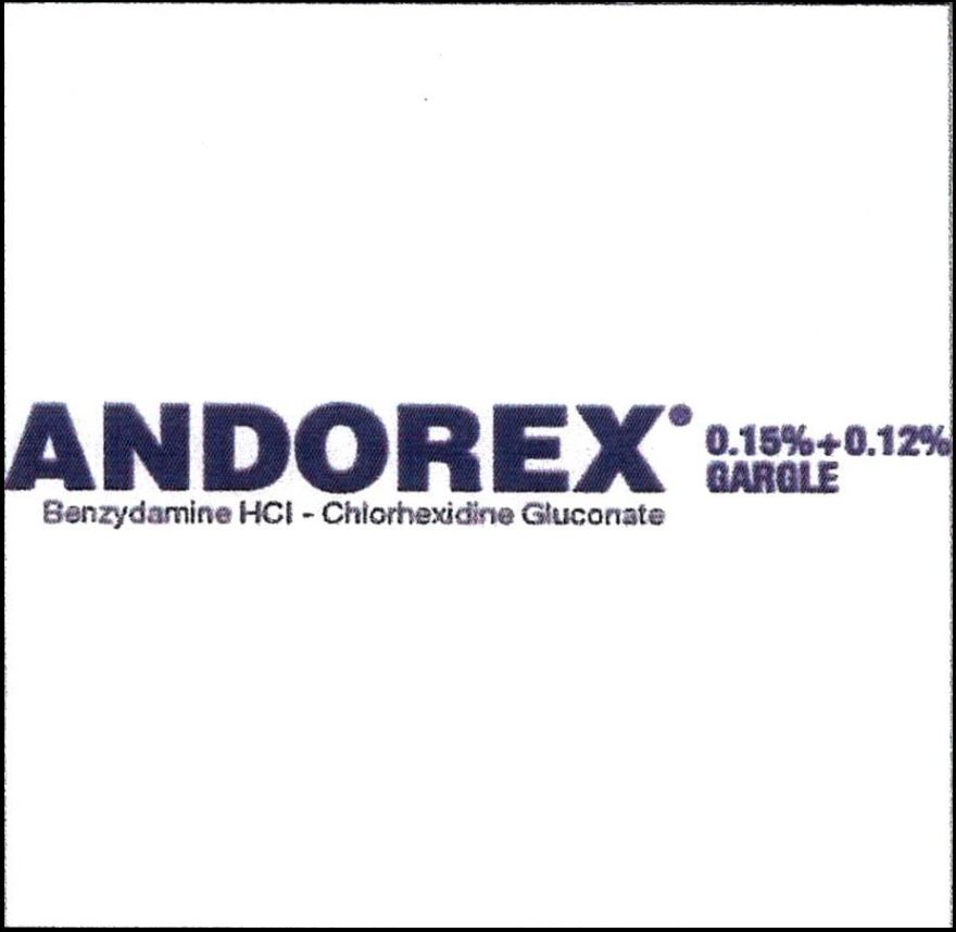 Paraqitja e markës ANDOREX