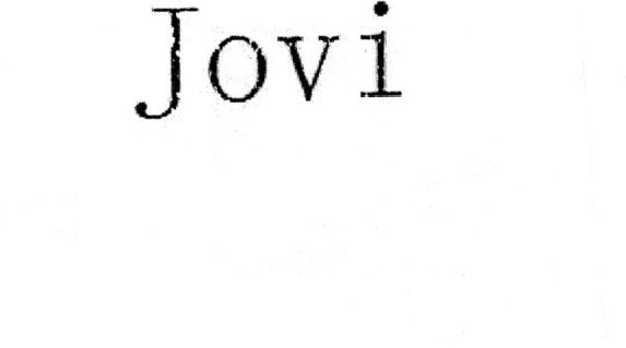 Paraqitja e markës Jovi