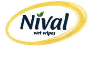 Paraqitja e markës NIVAL wet wipes