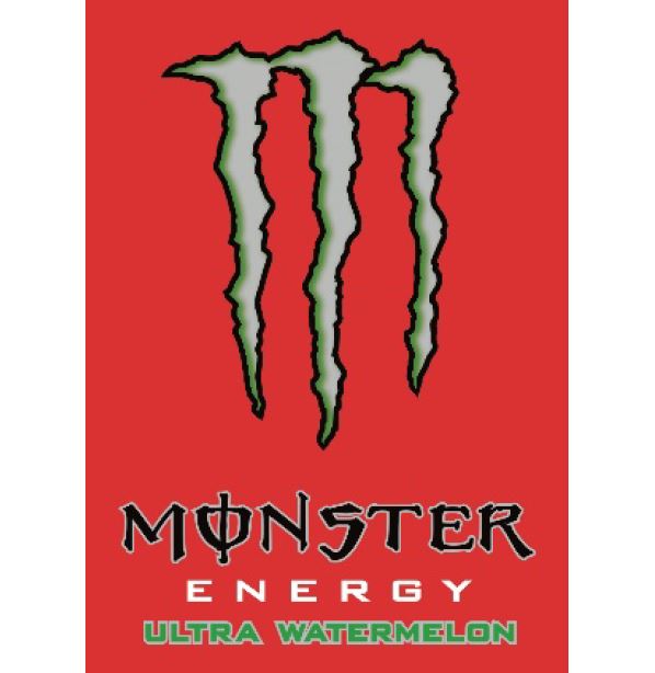 Paraqitja e markës M MONSTER ENERGY ULTRA WATERMELON
