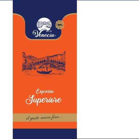 Paraqitja e markës Venecia il gusto senza fine Espresso Superiore