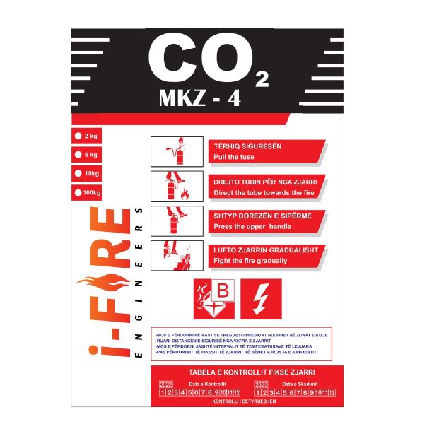 Paraqitja e markës I-FIRE CO2 MKZ-4
