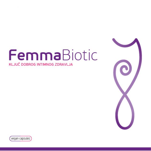 Paraqitja e markës FEMMABIOTIC KLJUČ DOBROG INTIMMOG ZDRAVLJA