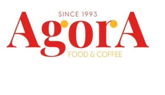 Paraqitja e markës AgorA since 1993 food&coffee