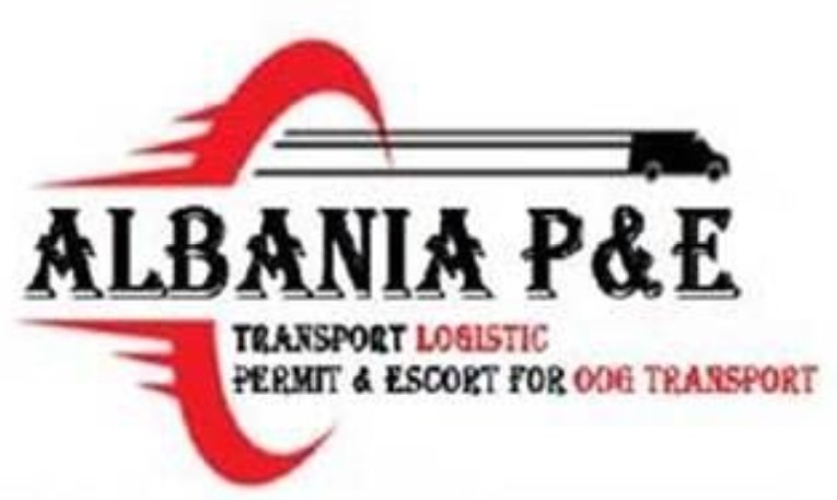 Paraqitja e markës Albania P&E transport logistic permit&escort for oog transport