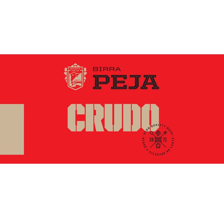 Paraqitja e markës BIRRA PEJA CRUDO BIRRË E CILËSISË SË LARTË HIGH QUALITY BEER 1971